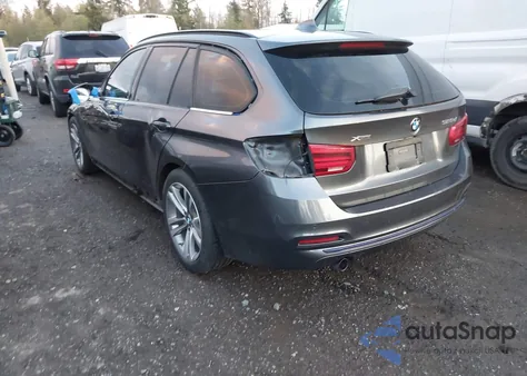 2017 BMW 328D xDrive из США, поврежденный, VIN WBA8J1C32HA018823